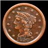Image 3 : 1824 Coronet Head Large Cent 1c Graded xf45 By SEGS