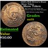 1930's Hell Driver's Stunt Show Token Grades Choice AU