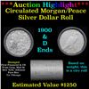 ***Auction Highlight***  First Financial Shotgun 1900 & 'D' Ends Mixed Morgan/Peace Silver dollar ro