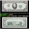 1974 $20 Green Seal Federal Reserve Note (Philadelphia, PA) Grades Choice CU