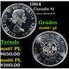 1964 Canada $1  Grades GEM++ PL