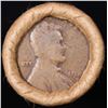 Image 2 : Mixed small cents 1c orig shotgun roll, 1919-d Wheat Cent, 1896 Indian Cent other end, brinks Wrappe