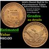1850's Daniel Ball & Co. Advertisement Token Grades AU Details
