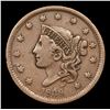 Image 2 : 1838 Coronet Head Large Cent 1c Grades vf++