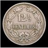 Image 3 : 1896-b Venezuela 12 1/2 Centimos 12 1/2c Y-28 Grades vf++