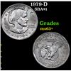 Image 1 : 1979-D Susan B. Anthony Dollar $1 Grades Select+ Unc