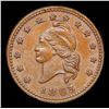 Image 2 : 1863 Army & Navy Civil War Token 1c Grades Select Unc BN