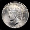 Image 2 : 1925-p Peace Dollar $1 Grades Choice+ Unc