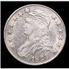 Image 2 : ***Auction Highlight*** 1824 Capped Bust Half Dollar 0-113 50c Grades Choice+ Unc BY USCG