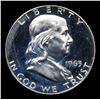 Image 2 : Proof 1963 Franklin Half Dollar 50c Grades GEM+ Proof Deep Cameo