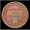 Image 3 : 1863 Union For Ever Civil War Token 1c Grades Select AU