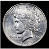 Image 2 : 1922-d Peace Dollar $1 Grades Choice+ Unc