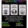 Image 1 : NGC 3 Piece 2006 Silver Dollar Set. 2006-p, 2006-p reverse proof, and 2006-w proof. Silver Eagle Dol