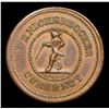 Image 3 : (1863) Knickerbocker Civil War Token 1c Grades Choice AU