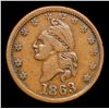 Image 2 : 1863 I.O.U 1 Cent Civil War Token 1c Grades vf++