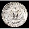 Image 3 : 1945-d Washington Quarter 25c Grades GEM+ Unc