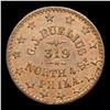 Image 3 : 1863 Philadelphia Civil War Token Fr-PA-750-Q-1a 1c Grades Select Unc BN