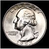 Image 2 : 1953-d Washington Quarter 25c Grades GEM Unc