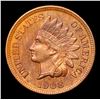 Image 2 : ***Auction Highlight*** 1908-s Indian Cent 1c Grades Choice Unc RB By SEGS