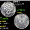 Image 1 : 1890-s Morgan Dollar $1 Grades Select Unc
