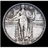 Image 2 : 1920-p Standing Liberty Quarter 25c Grades Choice AU/BU Slider