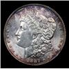 Image 2 : 1887/18-p Morgan Dollar Vam-10 R5 $1 Grades Select Unc