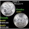 Image 1 : 1899-o Morgan Dollar $1 Grades GEM+ Unc