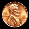 Image 2 : 1958-d Lincoln Cent Near TOP POP! 1c Graded ms67 rd By SEGS