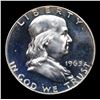 Image 2 : Proof 1963 Franklin Half Dollar 50c Grades GEM++ Proof Cameo