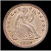 Image 2 : ***Auction Highlight*** 1849-o Seated Liberty Dime O Above Bow 10c Graded Select+ Unc BY USCG (fc)