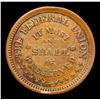 Image 2 : (1863) Army & Navy Civil War Token 1c Grades Select Unc BN