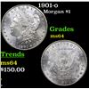 Image 1 : 1901-o Morgan Dollar $1 Grades Choice Unc