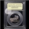 Image 2 : Proof 1996-S Olympics Swimming Modern Commem Half Dollar 50c Graded pr70 dcam By USCG