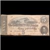 Image 2 : 1864 $5 Confederate Note CSA, T-69 Grades vf+