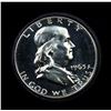 Image 2 : Full roll of Proof 1963 Silver Franklin 50c, 20 Coins total Franklin Half Dollar 50c