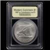 Image 2 : 1987-p Constitution Bicentennial Modern Commem Dollar $1 Graded ms70 By USCG