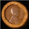 Image 3 : Mixed small cents 1c orig shotgun roll, 1928-d Wheat Cent, 1899 Indian cent other end, Brinks Wrappe