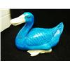 Image 1 : Antique Duck- Rare Blue Color- Signed 9"Lx7"H