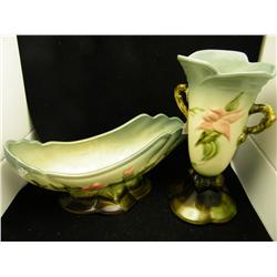 Hull "Wildflower" Set (Vase & Bowl)