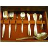 Image 3 : Silverplate Silverware Service For 12 w/Chest
