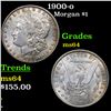 Image 1 : 1900-o Morgan Dollar $1 Grades Choice Unc