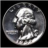 Image 2 : Proof 1952 Washington Quarter 25c Grades GEM+ Proof
