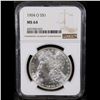 Image 2 : NGC 1904-o Morgan Dollar $1 Graded ms64 BY NGC