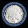 Image 2 : Buffalo Nickel Shotgun Roll in Old Bank Style 'Bell Telephone'  Wrapper 1920 & S Mint Ends