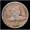 Image 2 : 1857 Flying Eagle Cent 1c Grades vg+