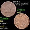 Image 1 : 1858 ll Flying Eagle Cent 1c Grades vg+