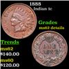 Image 1 : 1888 Indian Cent 1c Grades Unc Details