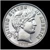 Image 2 : 1911-s Barber Dime 10c Graded ms63 details By SEGS