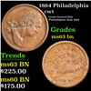 Image 1 : 1864 Philadelphia Civil War Token 1c Grades Select Unc BN