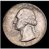 Image 2 : 1938-p Washington Quarter 25c Grades Select Unc
